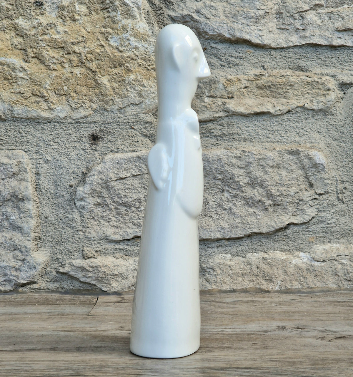 Vintage Soviet Lomonosov LFZ Porcelain Cameraman Figurine 1st Quality Perfect 19cm