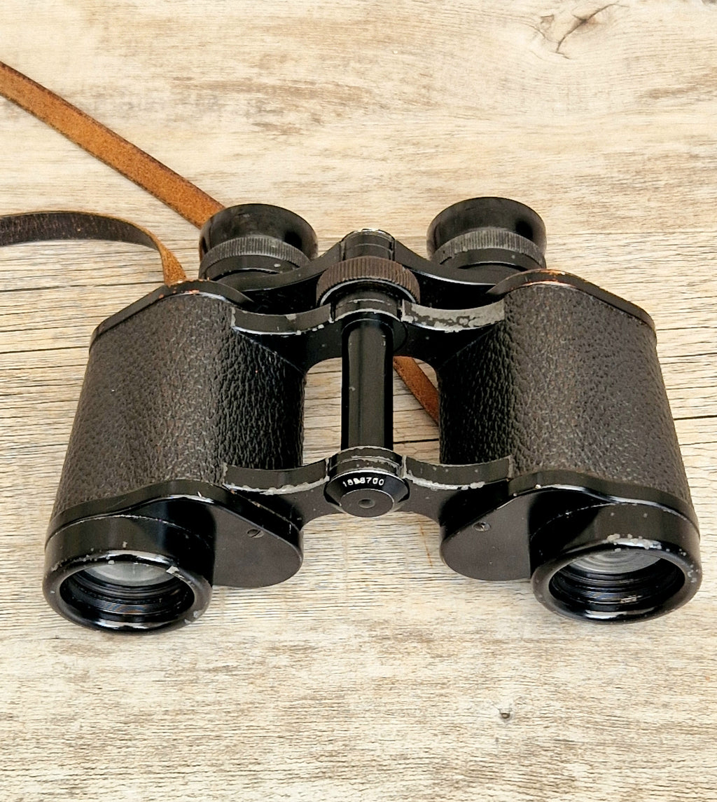Vintage 1936 Carl Zeiss Jena Silvarem 6x30 Binoculars Coated Optics Fully Functional