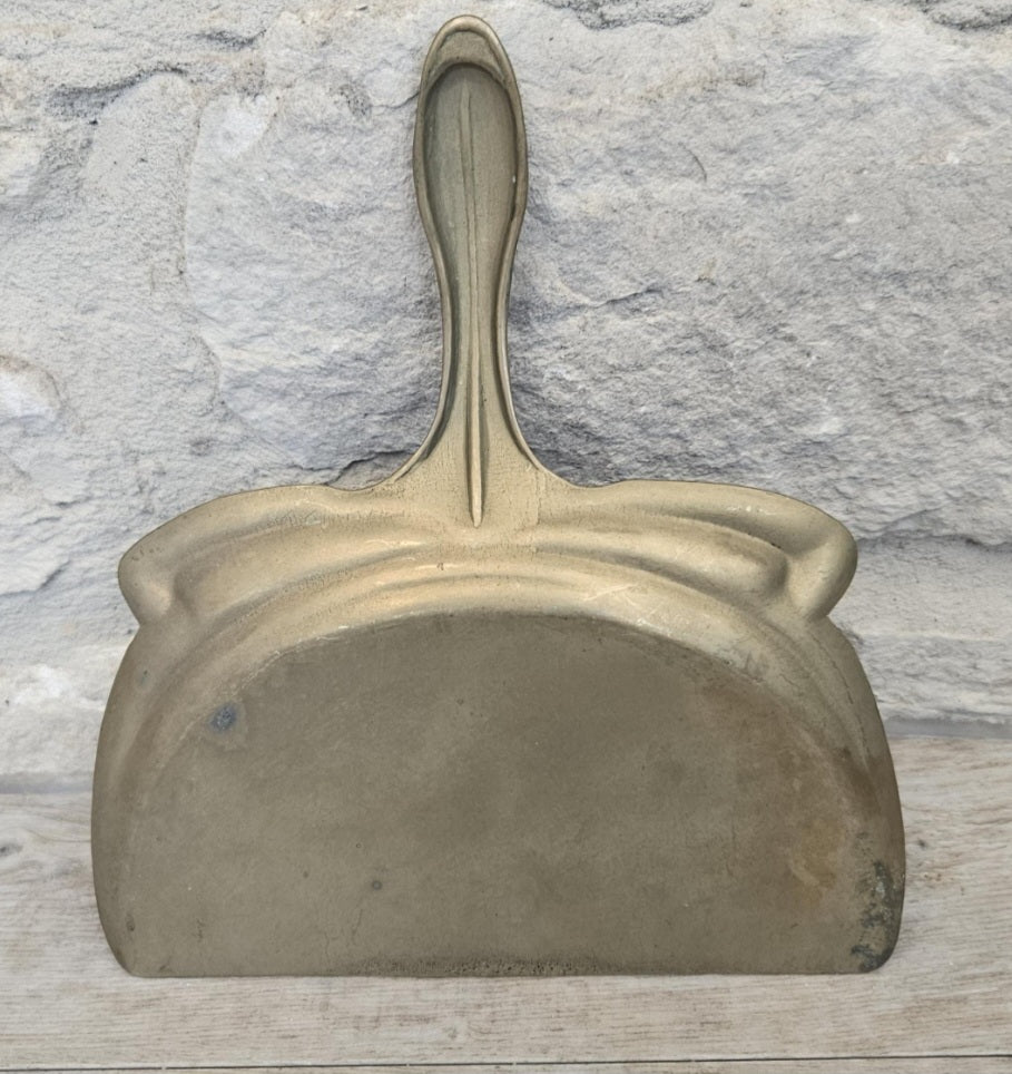Art Nouveau Solid Brass Silent Butler Crumb Tray 1920s Decor