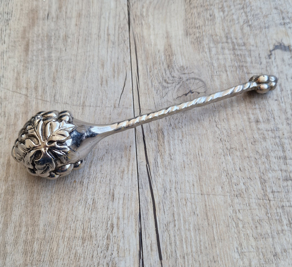 Vintage Silver Plated Silea Bunch of Grapes Style Champagne Bubble Keeper